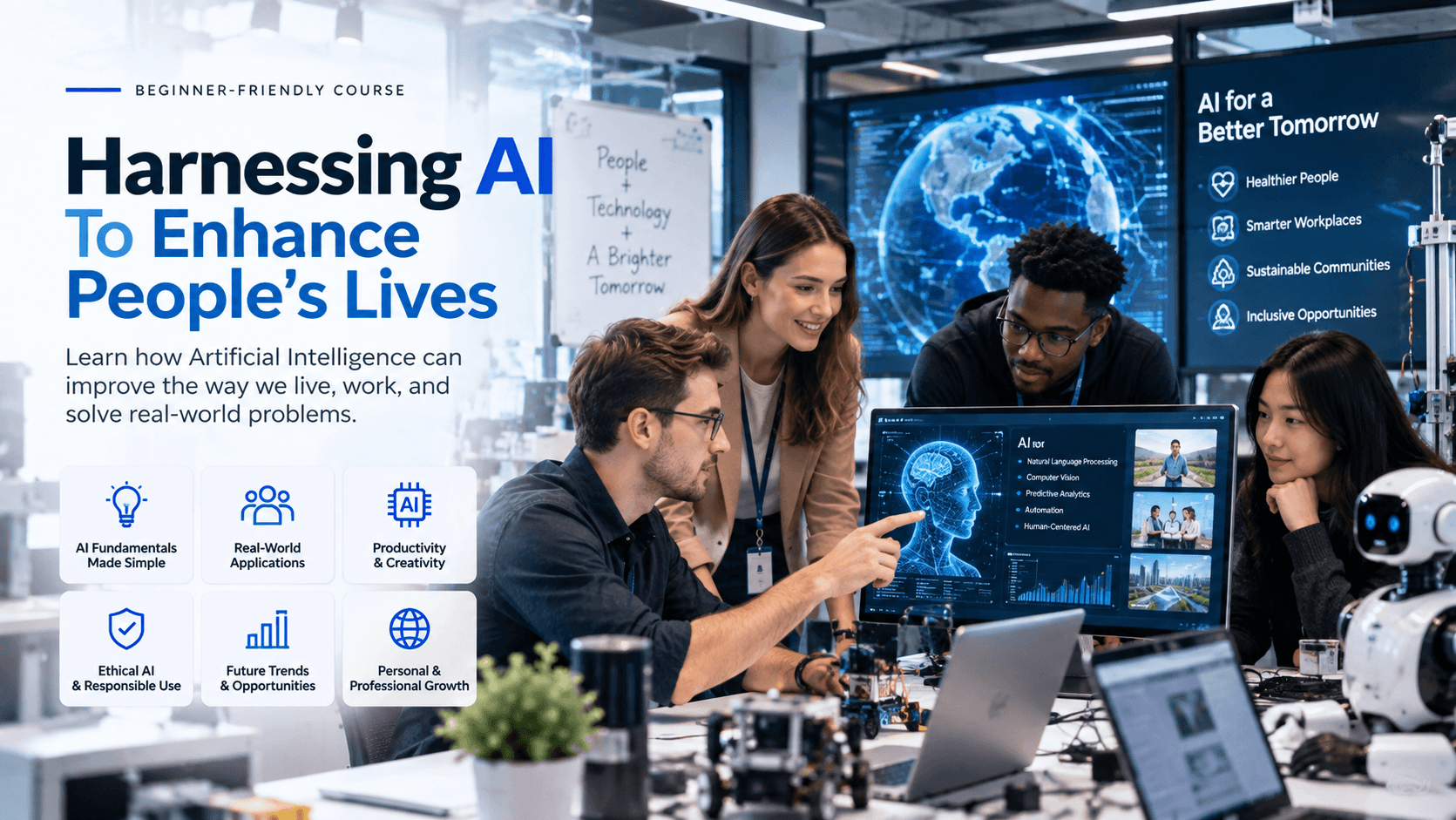 Harnessing AI for People’s Lives